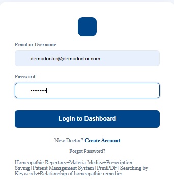 azizsoft.net Homeopathic Repertory+Homeopathic Homeopathic Materia Medica :: How to Login Password Reset